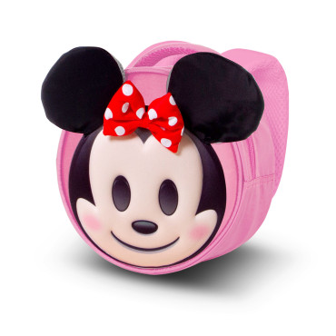 Mochila infantil cor-de-rosa da Minnie Mouse