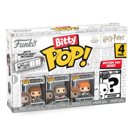 Pacote Bitty POP!  Pack de 4 figuras 2,5 cm Harry Potter