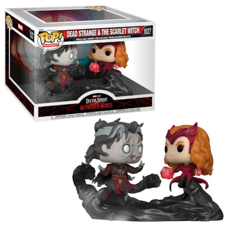 Funko Pop! Moments Estranho Morto e Feiticeira Escarlate Doutor Estranho no Multiverso da Loucura