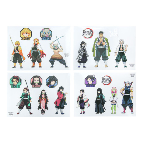 Autocolantes Gadget Demon Slayer Personagens