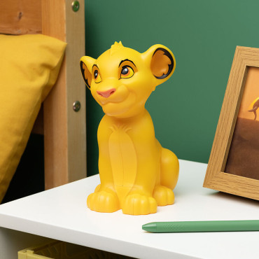 Candeeiro Simba 3D 17,5 cm Disney