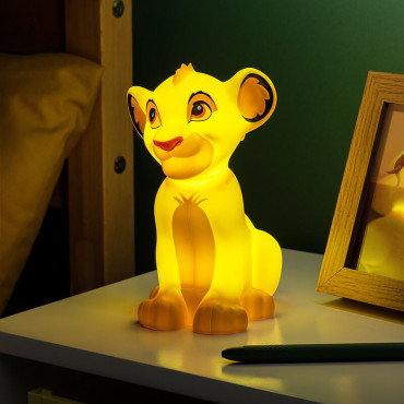 Candeeiro Simba 3D 17,5 cm Disney