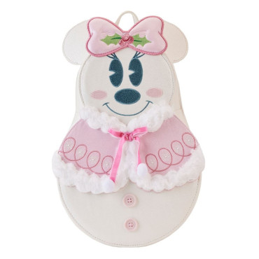 Mochila Loungefly Boneco de neve da Minnie Mouse