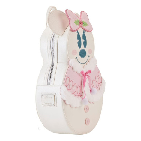 Mochila Loungefly Boneco de neve da Minnie Mouse