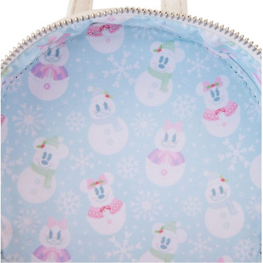 Mochila Loungefly Boneco de neve da Minnie Mouse