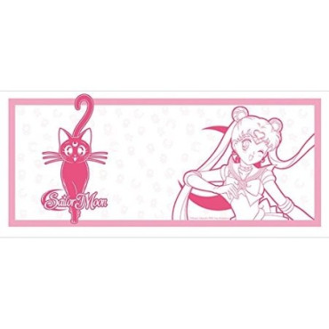 Bunny Caneca Luna e Rosa Sailor Moon