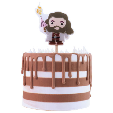 Vela de aniversário da personagem Rubeus Hagrid 10 Cm