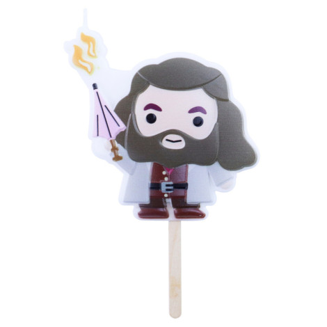 Vela de aniversário da personagem Rubeus Hagrid 10 Cm