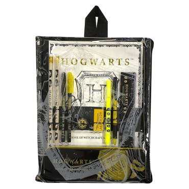 Conjunto de artigos de papelaria Harry Potter Hogwarts