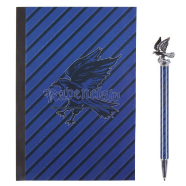 Conjunto de bloco de notas e caneta Harry Potter Ravenclaw