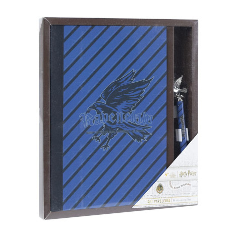 Conjunto de bloco de notas e caneta Harry Potter Ravenclaw