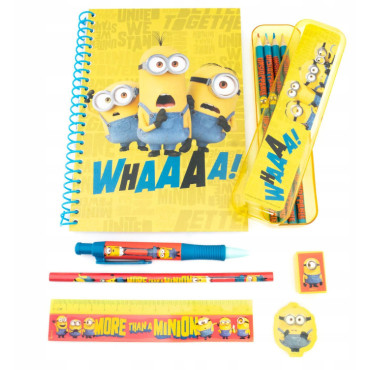 Conjunto escolar completo Minion 2