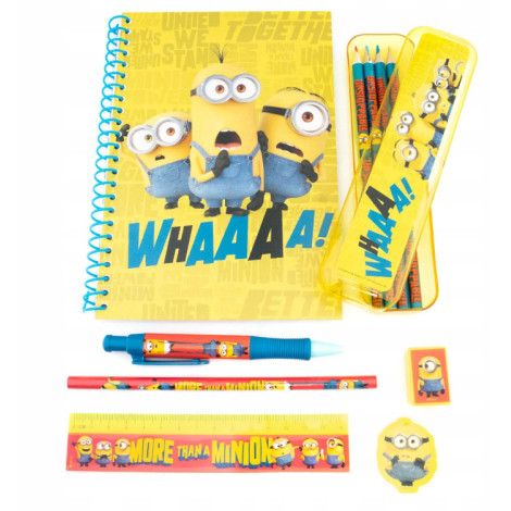 Conjunto escolar completo Minion 2