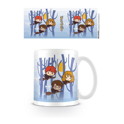 Caneca Chibi Voadora Harry Potter