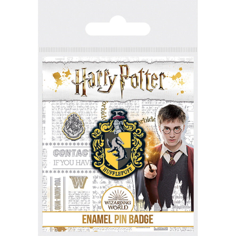 Alfinete de esmalte Harry Potter (Hufflepuff)