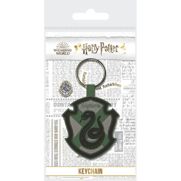 Porta-chaves Harry Potter Slytherin em tecido