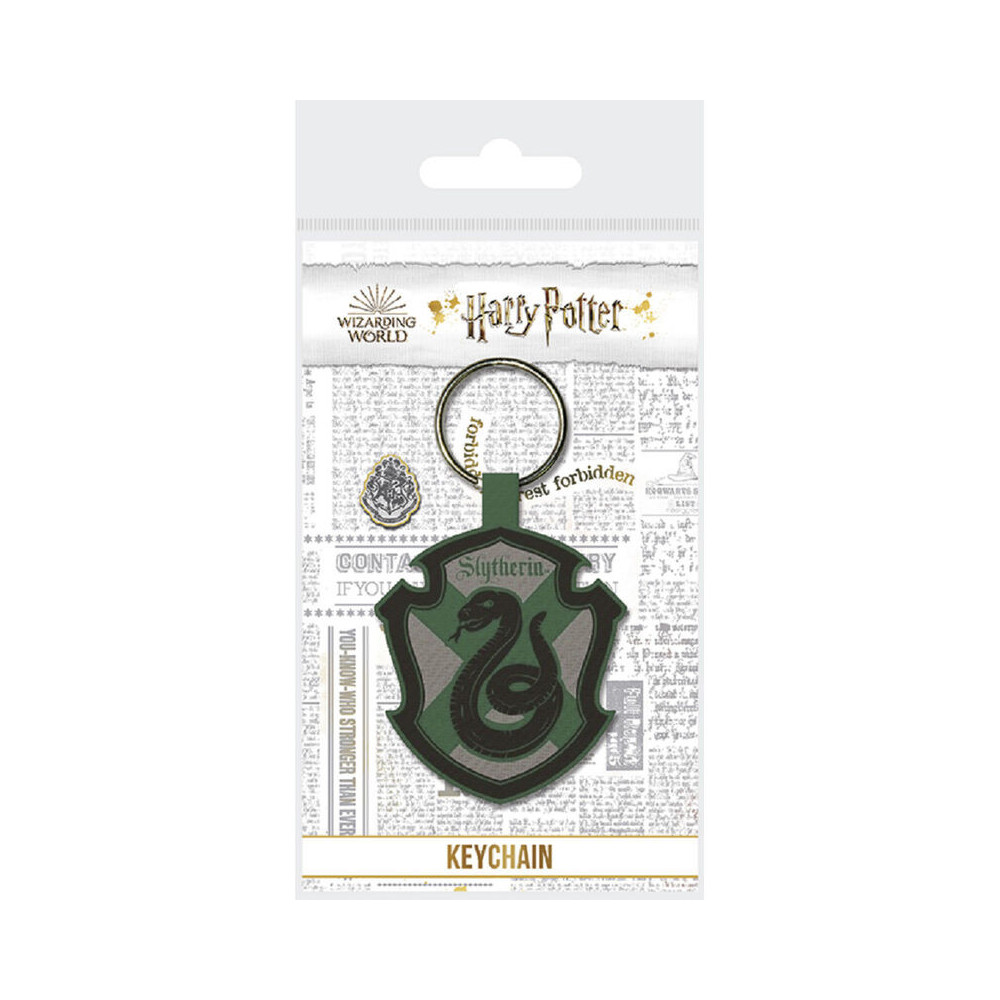 Porta-chaves Harry Potter Slytherin em tecido