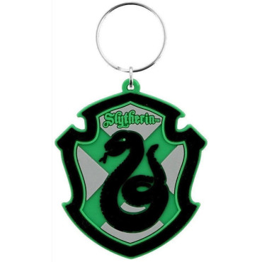 Porta-chaves com escudo de Slytherin