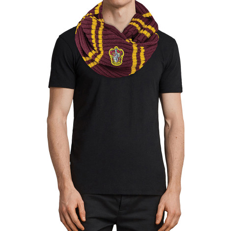 Cachecol infinito da Casa Gryffindor