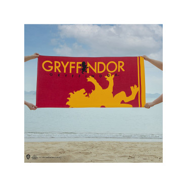 Toalha de praia Harry Potter Gryffindor