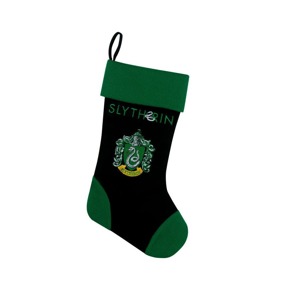 Meia de Natal Slytherin Hogwarts