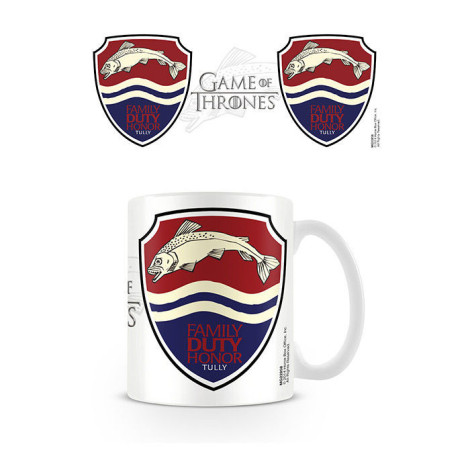 Caneca Game of Thrones House Tully Design