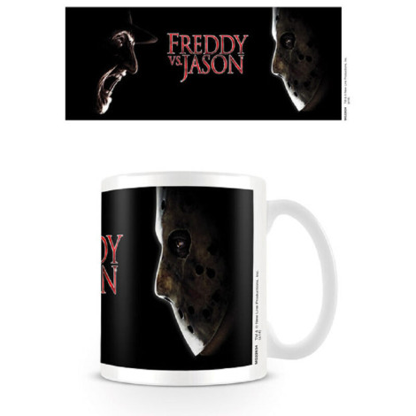 Caneca de terror Freddy Vs Jason