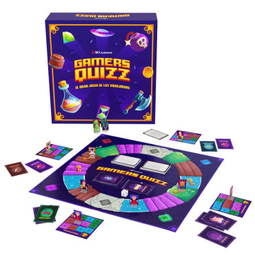 Jogo de tabuleiro Gamers Quizz