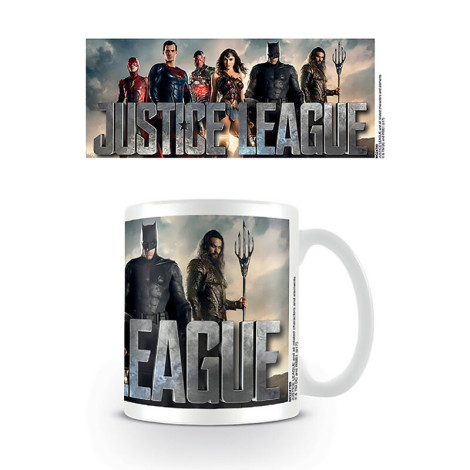 Caneca de cartaz do filme Liga da Justiça