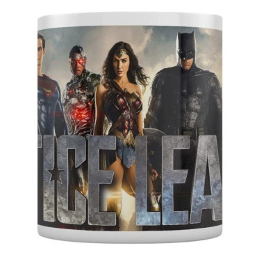 Caneca de cartaz do filme Liga da Justiça