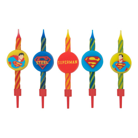 Velas de aniversário Superman