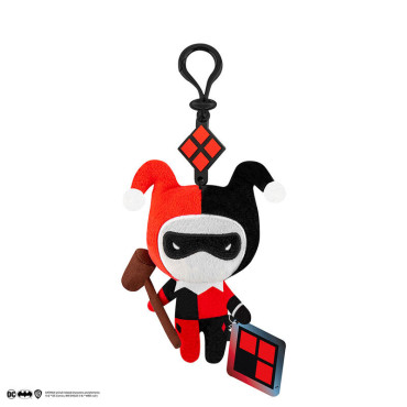 Porta-chaves Harley Quinn DC Comics Porta-chaves em peluche