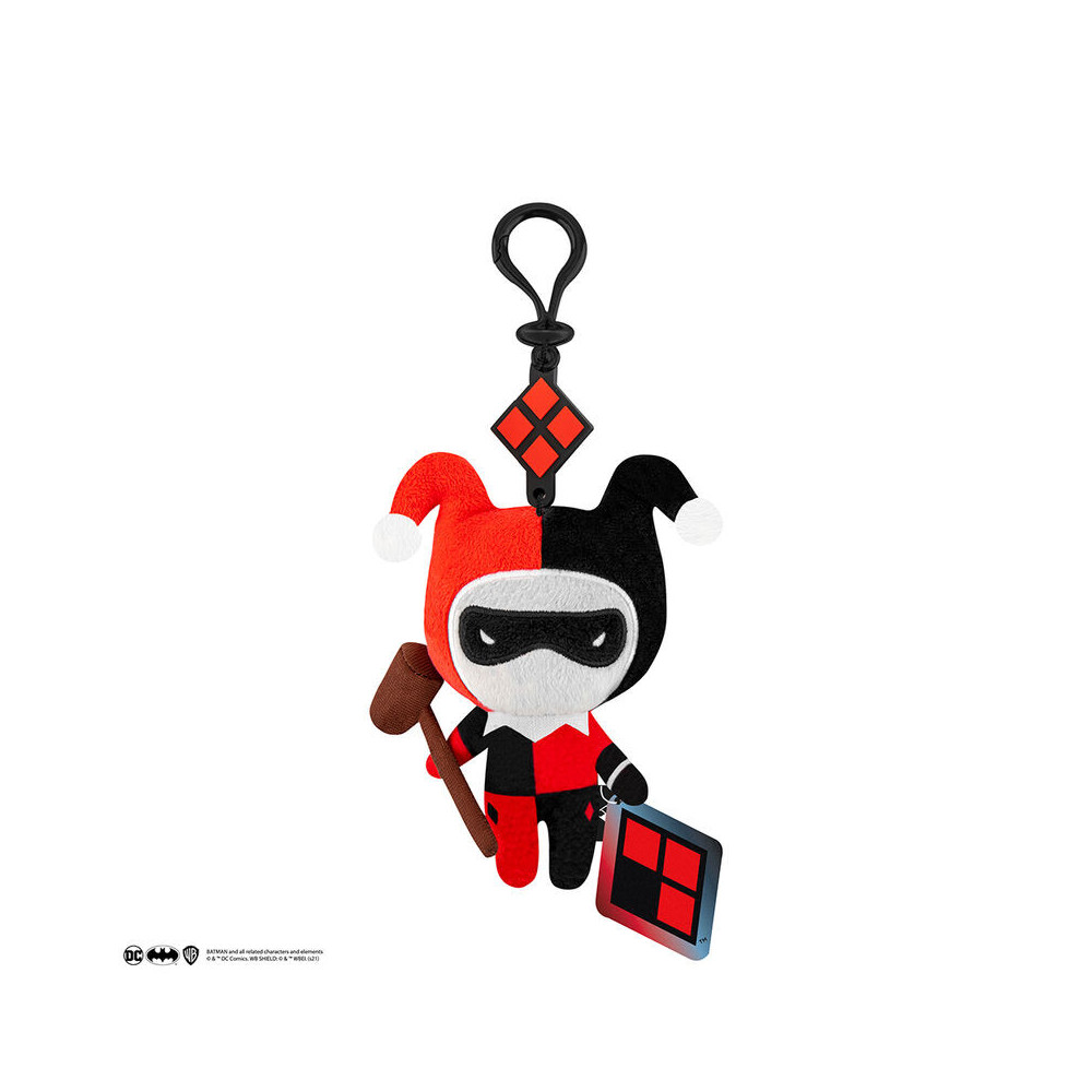 Porta-chaves Harley Quinn DC Comics Porta-chaves em peluche