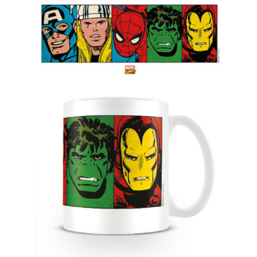 Caneca Marvel banda desenhada clássica