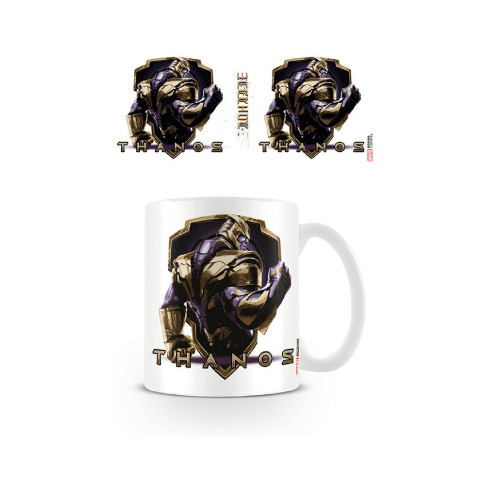 Caneca de armadura Thanos dos Vingadores