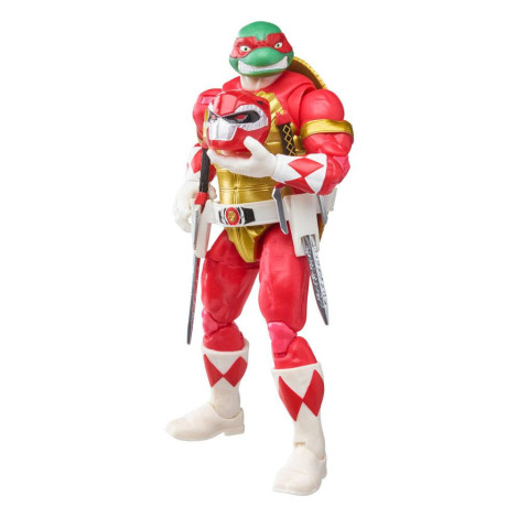 Pack de figuras dos Power Rangers e das Tartarugas Ninja Tommy e Raphael