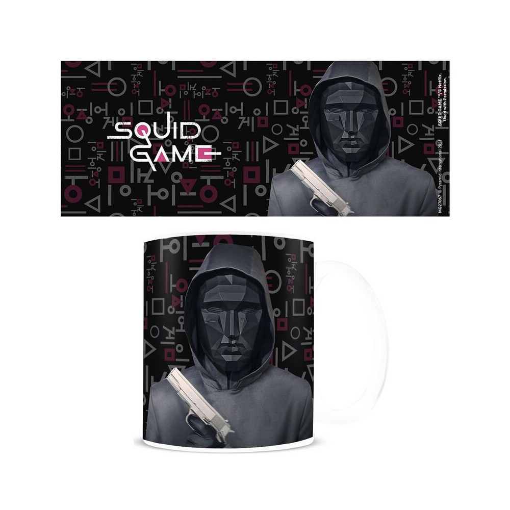 Caneca Netflix Squid Game Black Mask