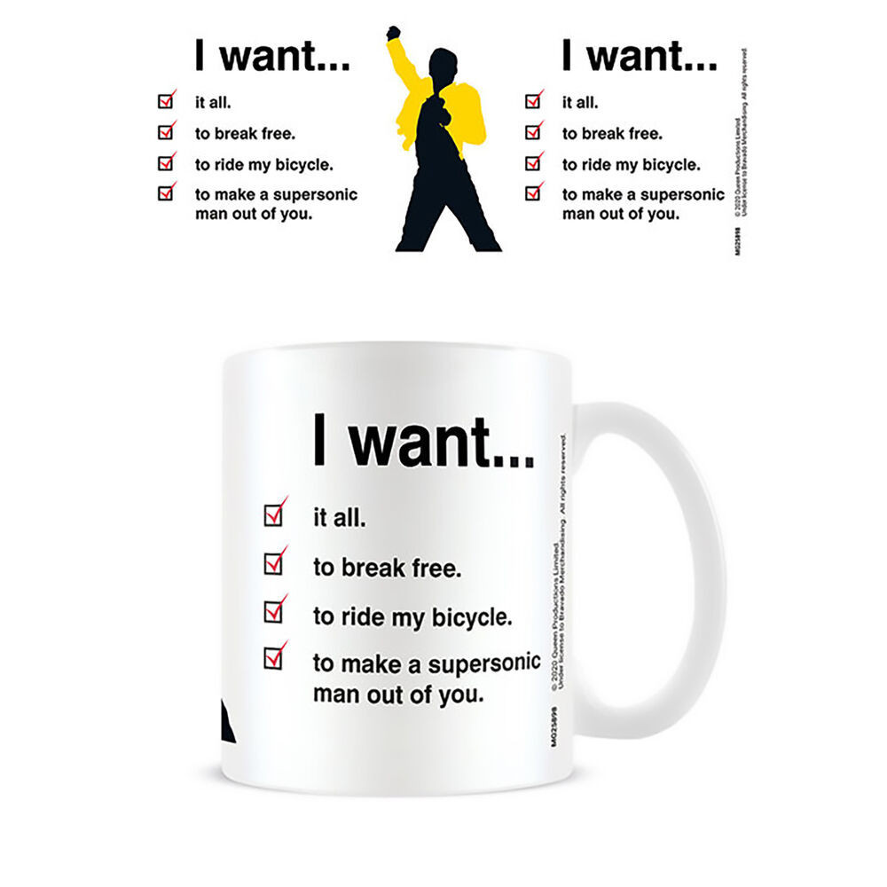 Caneca Queen I Want Checklist