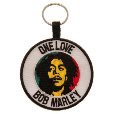 Porta-chaves em tecido Bob Marley