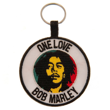 Porta-chaves em tecido Bob Marley