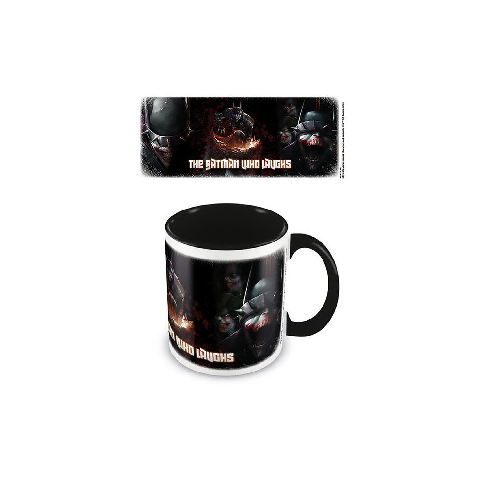 Caneca Preta O Batman que se Ri (DC Comics)