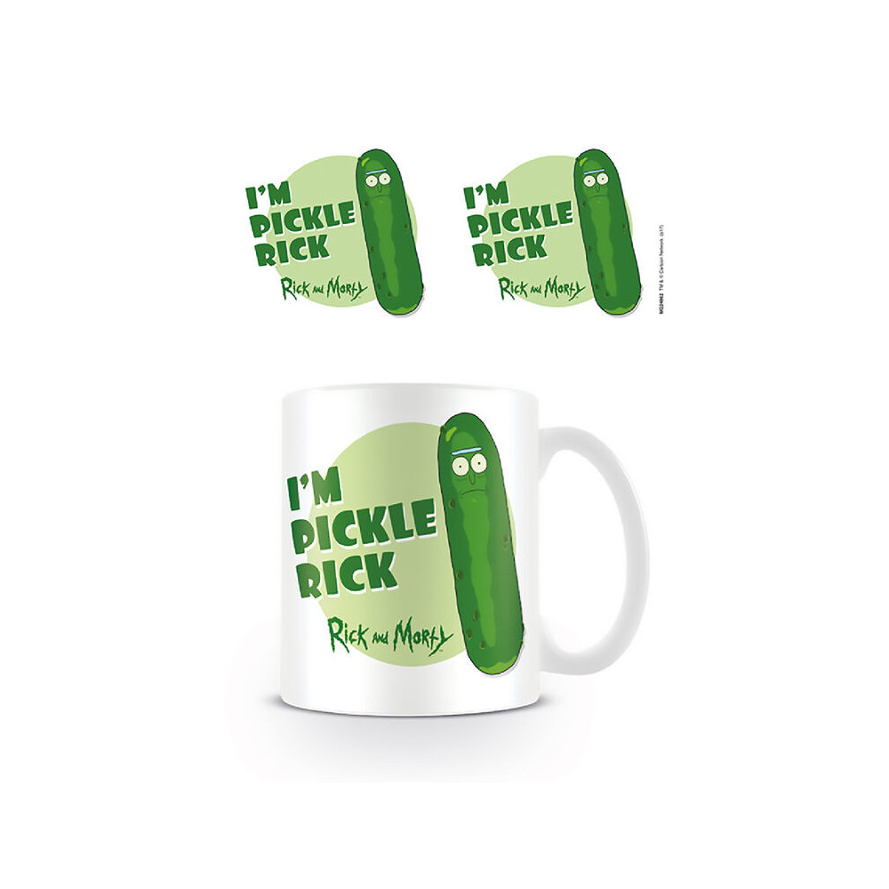 Caneca Rick & Morty Pickle Rick