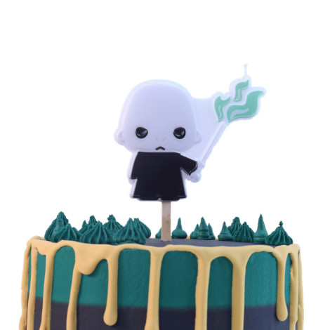 Vela de aniversário Personagem Lord Voldermort 10 Cm