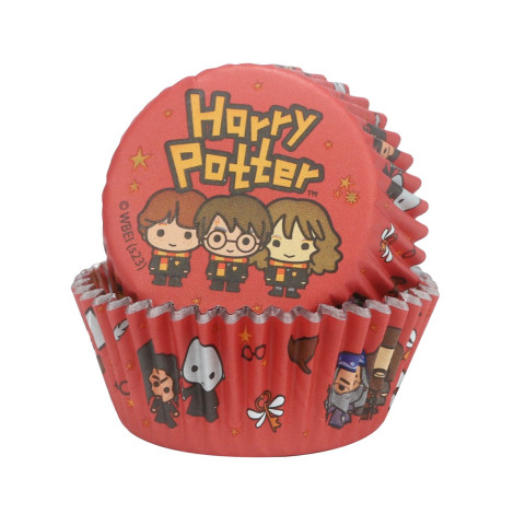 Conjunto de Cupcakes e Toppers com Personagens de Harry Potter