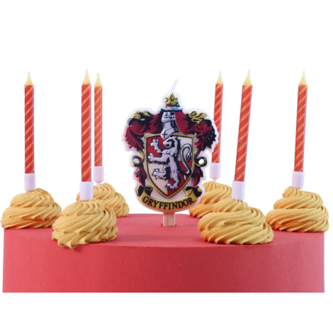 Conjunto de velas Gryffindor Harry Potter