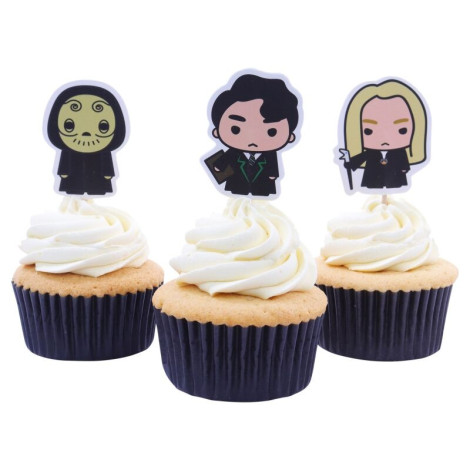 Conjunto de decorações para cupcakes (15) The Dark Arts