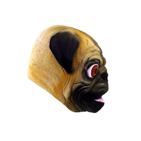 Máscara para cão Pug Tamanho único