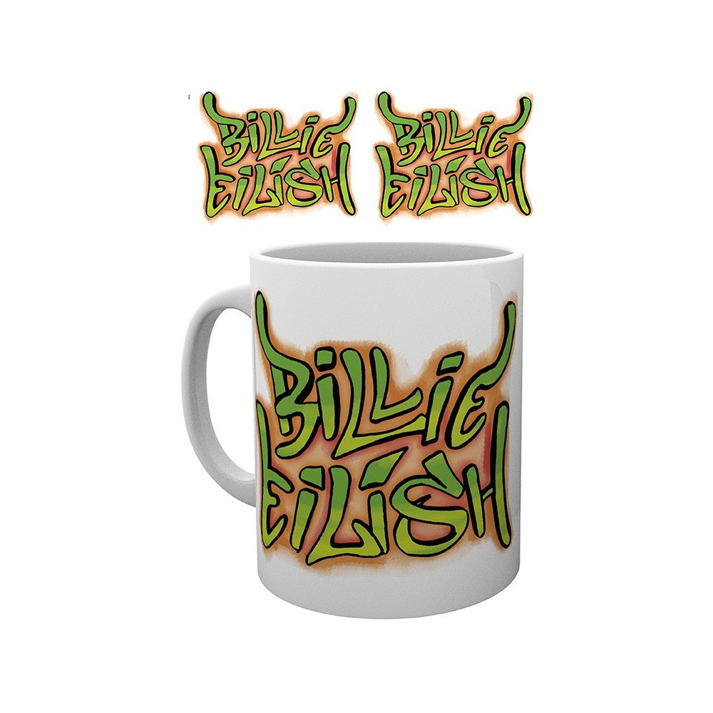 Caneca Billie Eilish Grafitti