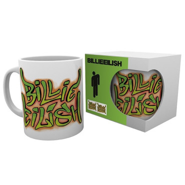 Caneca Billie Eilish Grafitti