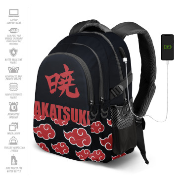 Mochila Naruto Akatsuki